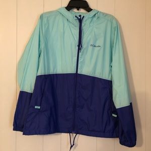 Columbia flash forward wind breaker jacket